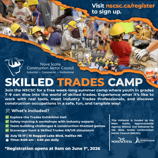 NSCSC's Skilled Trades Summer Camp